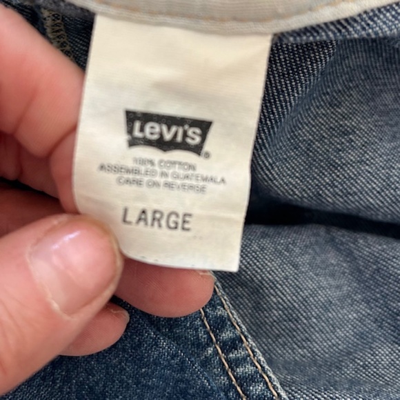 Vintage Levi's Two Horse Brand Carpenter Overalls 90's - Picture 6 of 11